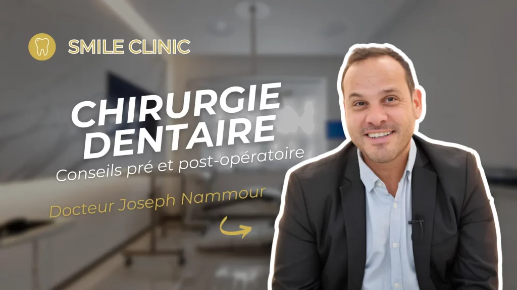 Chirurgie dentaire conseils opération