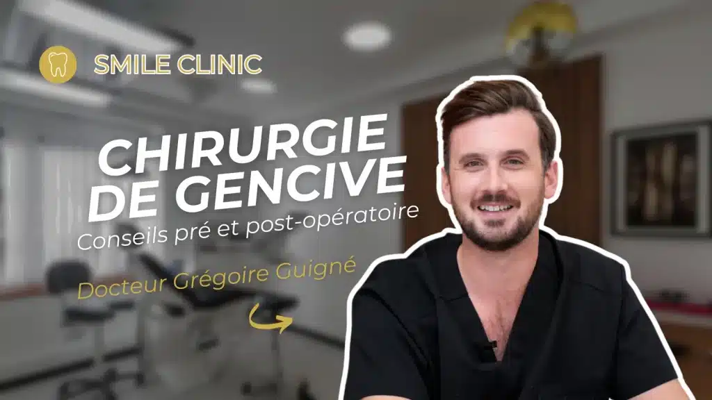 Consignes après une chirurgie des gencives