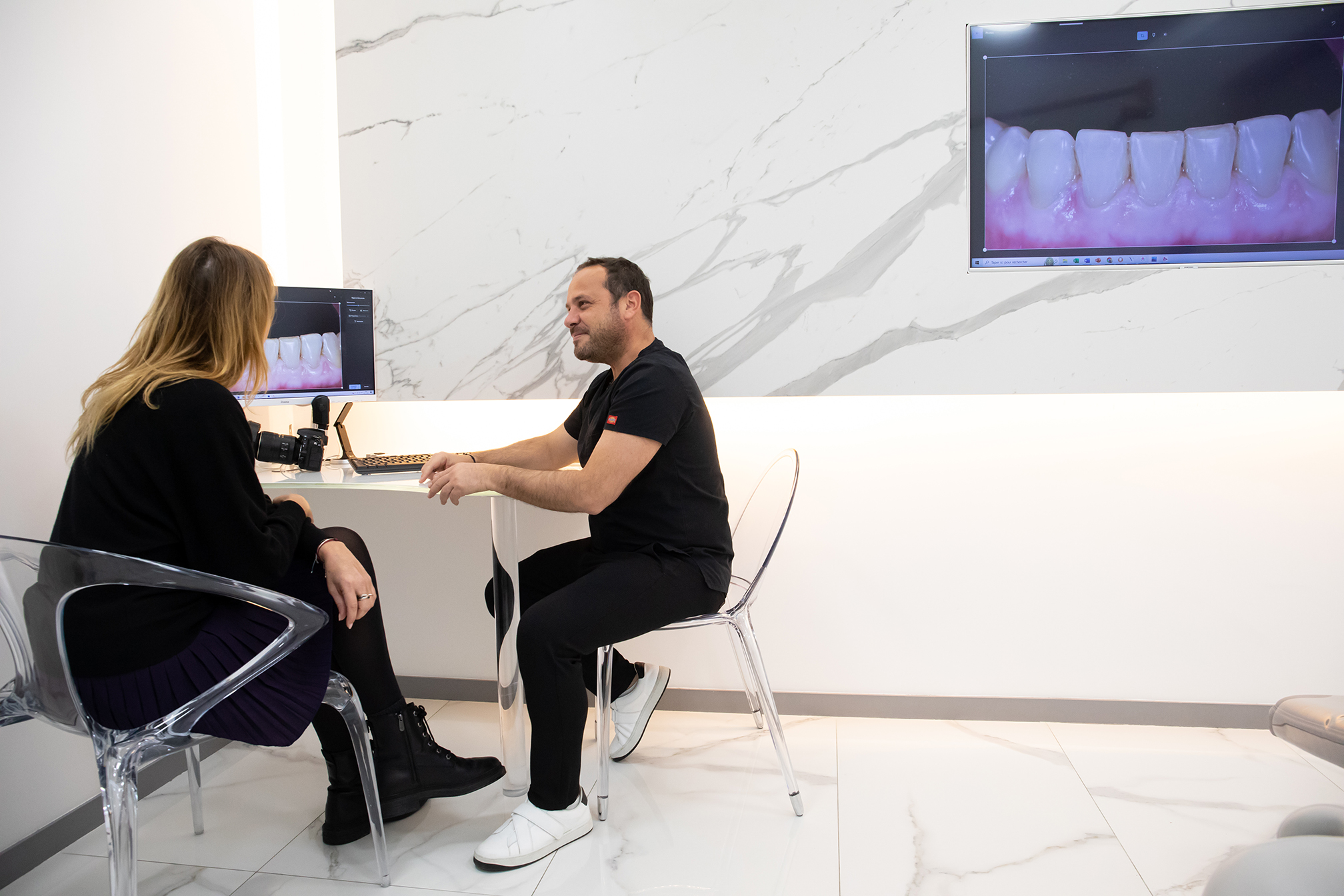 Consultation de planification pour le remplacement des dents
