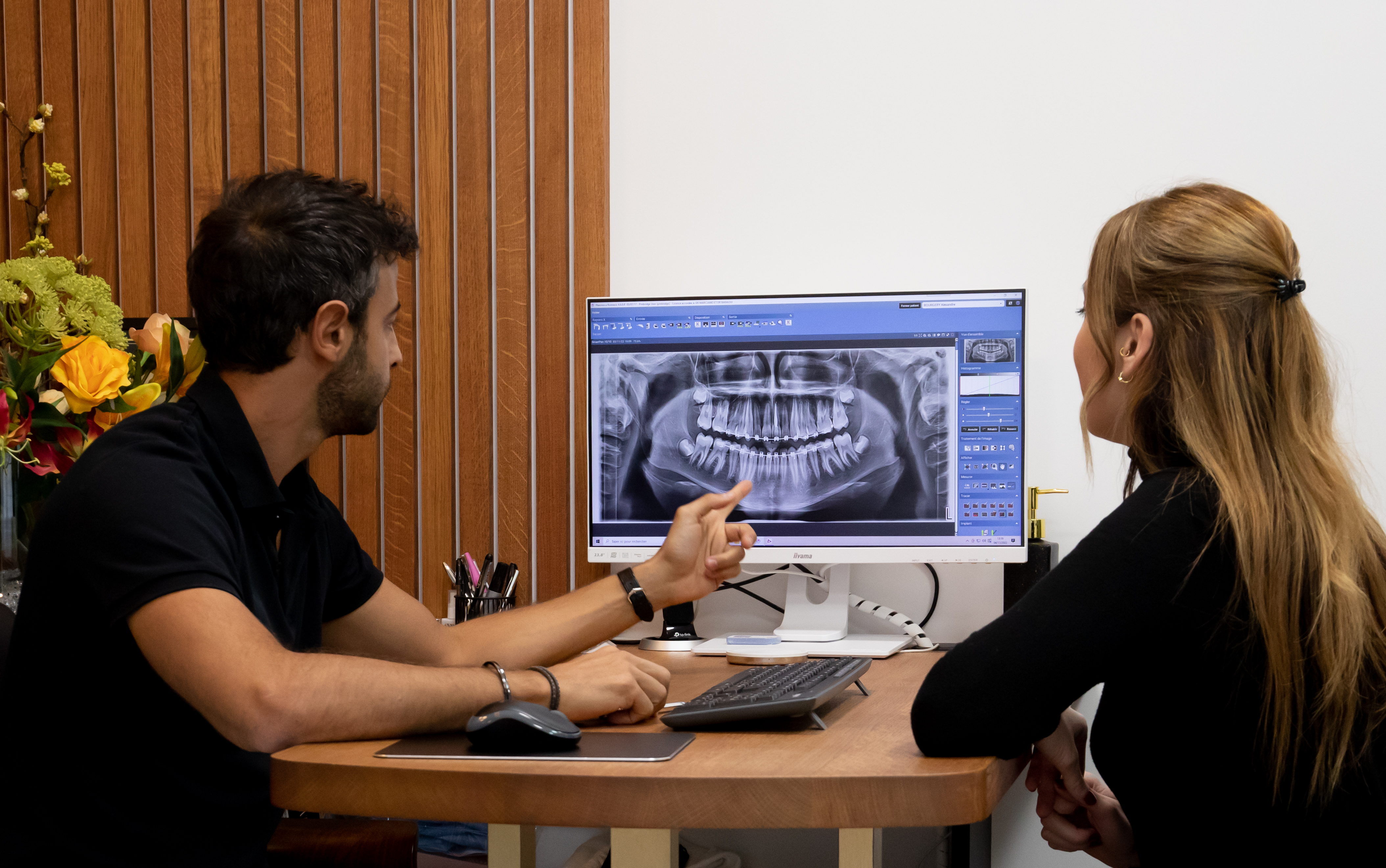 Explication d’une radiographie panoramique dentaire au cabinet