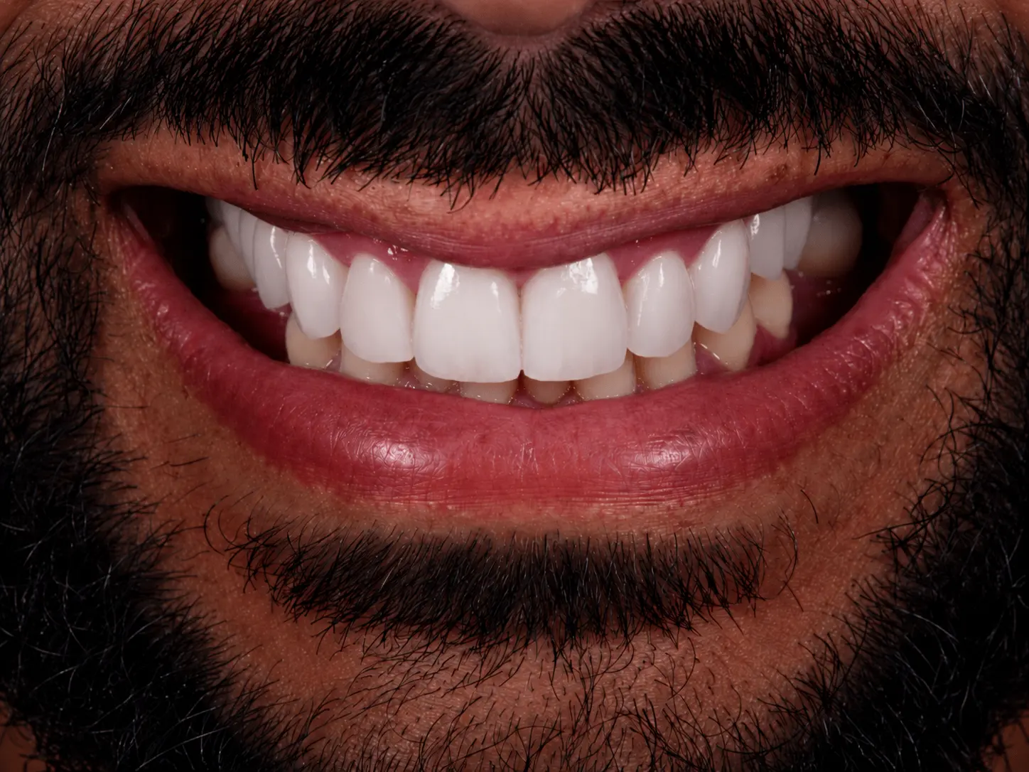 Sourire après réhabilitation dentaire