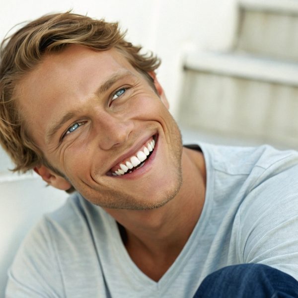 Sourire naturel harmonieux